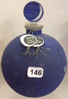 Rene Lalique Perfume Bottle Dans La Nuit