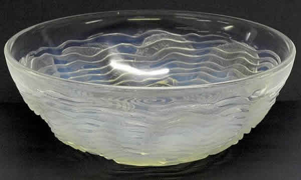 Rene Lalique Bowl Dauphins