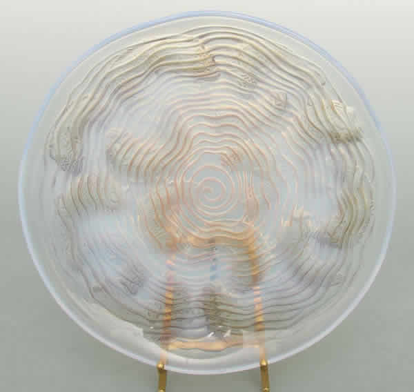 Rene Lalique Plate Dauphins