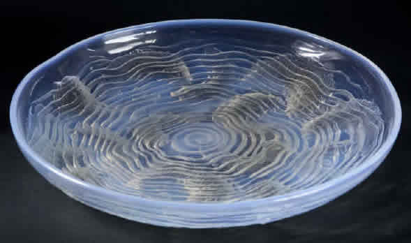 Rene Lalique Plate Dauphins