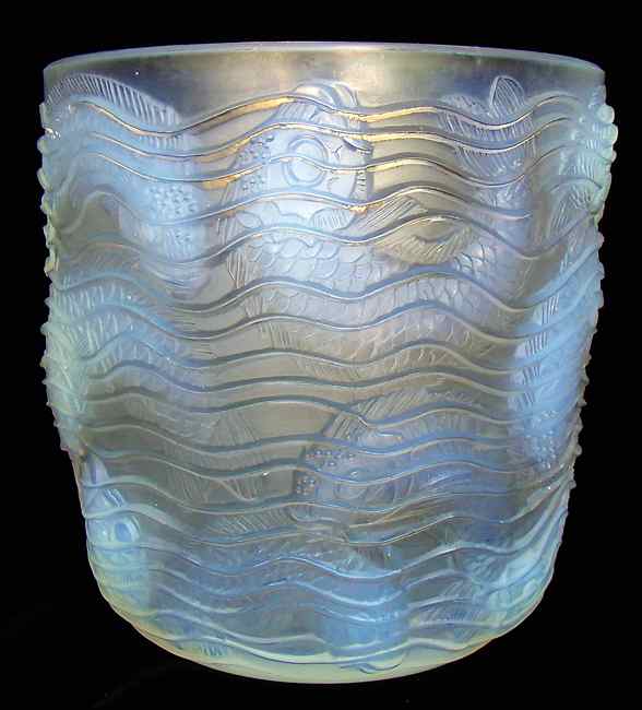 Rene Lalique Vase Dauphins