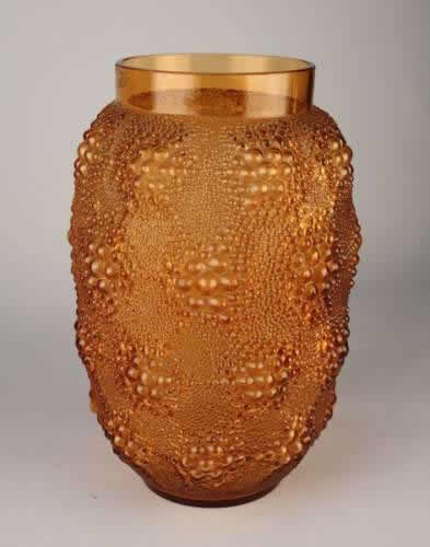 Rene Lalique Vase Davos