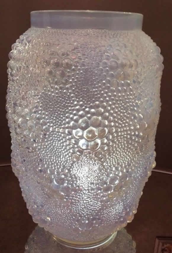Rene Lalique Vase Davos