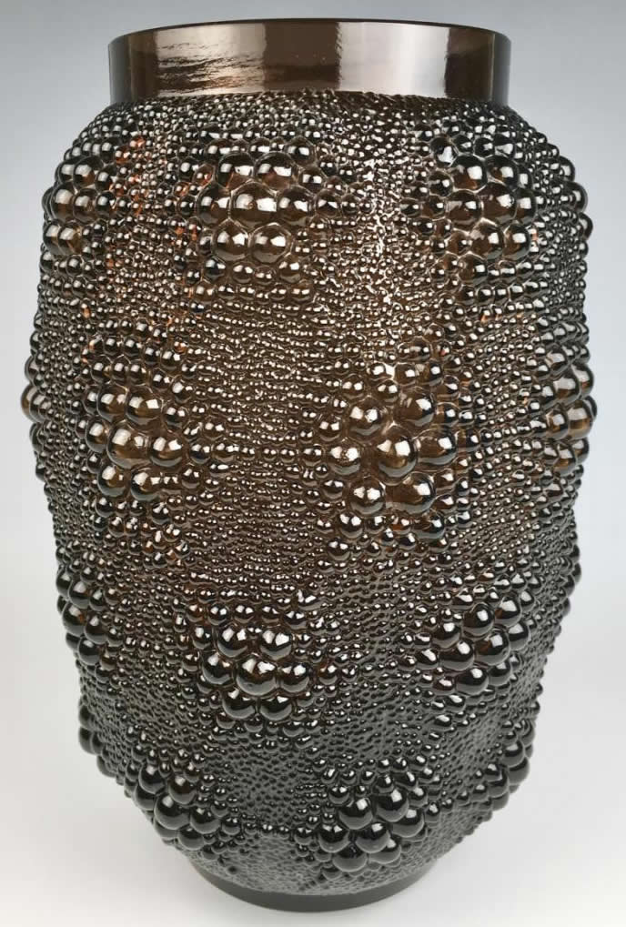 Rene Lalique Vase Davos