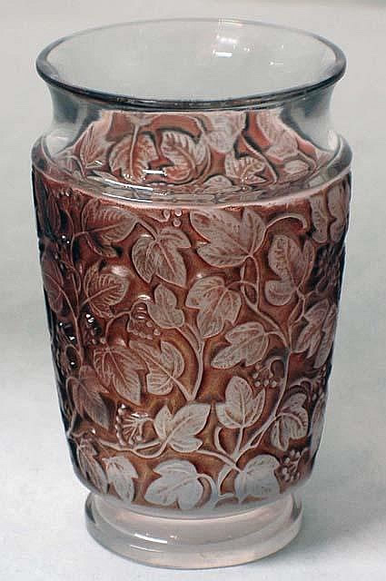 Rene Lalique Vase Deauville