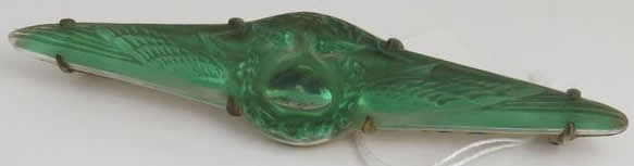 Rene Lalique Broche Deux Aigles