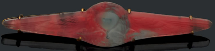 Rene Lalique Brooch Deux Aigles