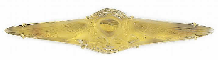 Rene Lalique Brooch Deux Aigles
