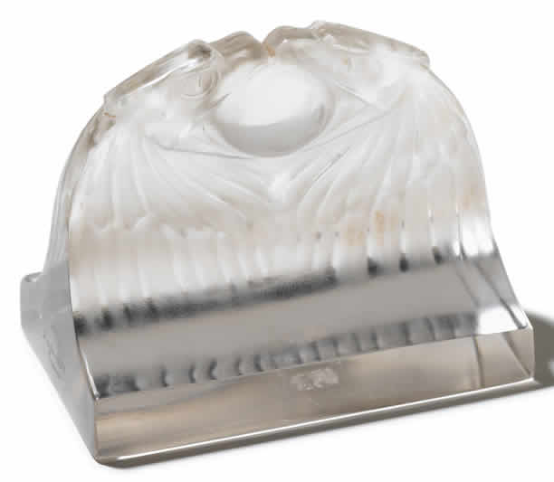 Rene Lalique Paperweight Deux Aigles