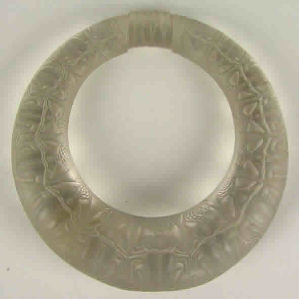 Rene Lalique Vase Deux Anneaux Scarabees