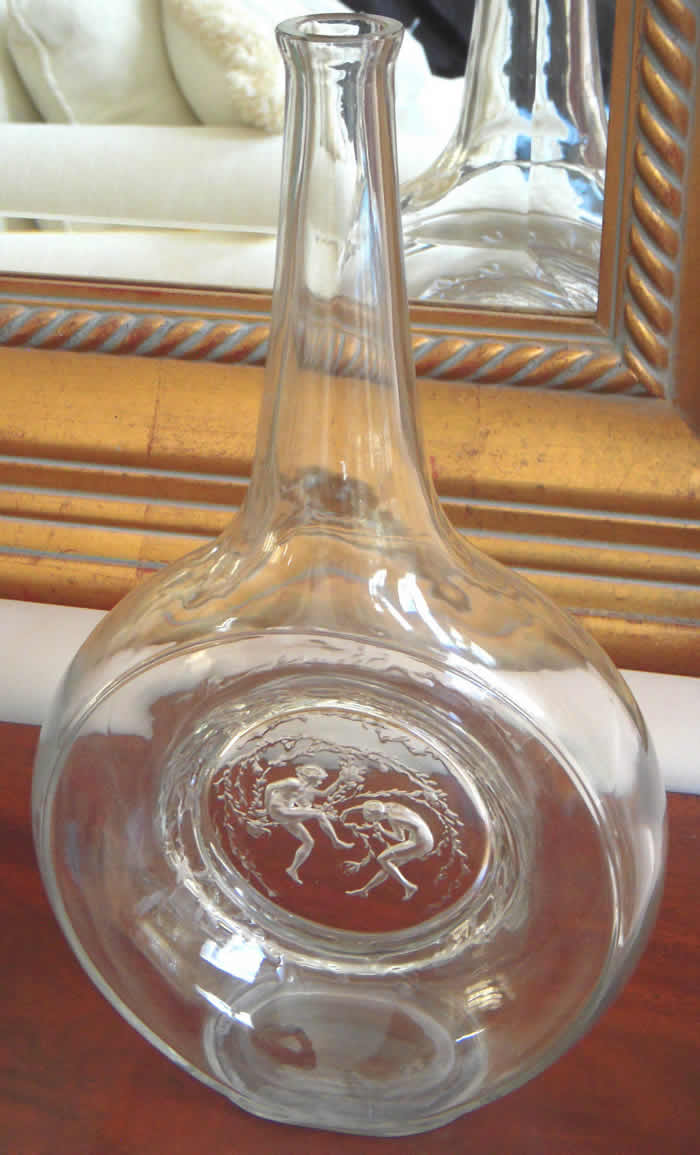 Rene Lalique Decanter Deux Danseuses