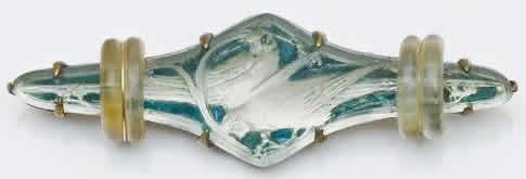 Rene Lalique Broche Deux Faisans