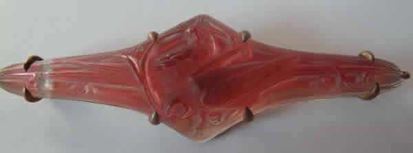 Rene Lalique Deux Faisans Brooch