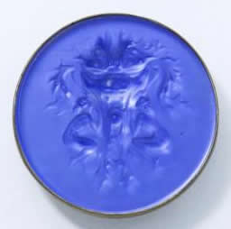 Rene Lalique Brooch Deux Figurines Et Masque