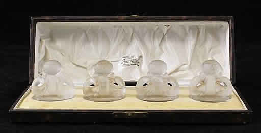 Rene Lalique Card Holder Deux Figurines