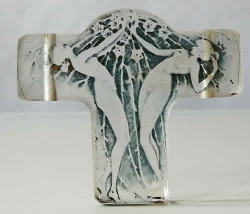 Rene Lalique Pendant Deux Figurines