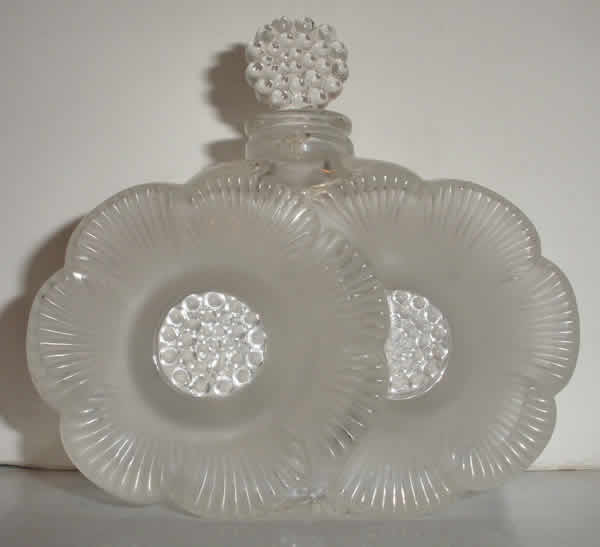 Rene Lalique Deux Fleurs Perfume Bottle