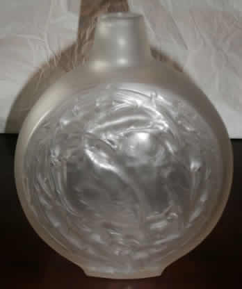 Rene Lalique Deux Moineaux Dormant Vase