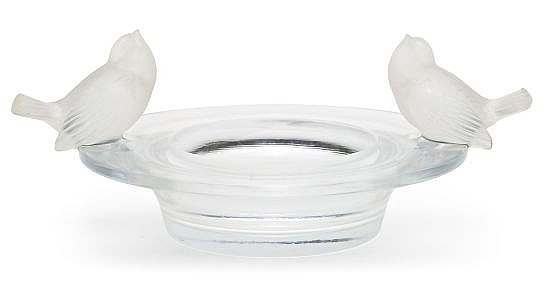 Rene Lalique Bowl Deux Moineaux Moqueurs