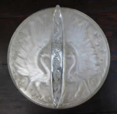 Rene Lalique Hand Mirror Deux Oiseaux