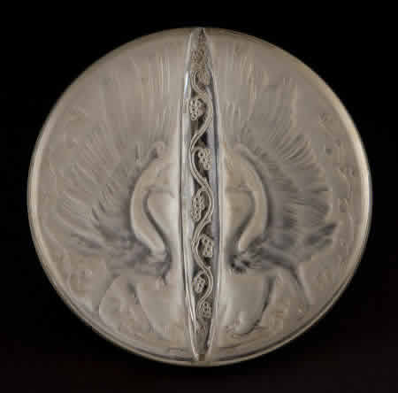 Rene Lalique Mirror Deux Oiseaux