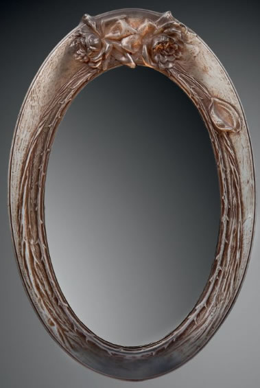 Rene Lalique Deux Roses Mirror