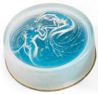 Rene Lalique Boite Deux Sirenes