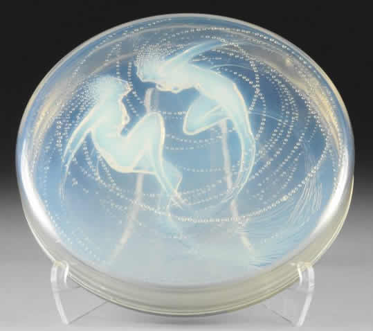 Rene Lalique Box Deux Sirenes