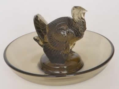 Rene Lalique Ashtray Dindon