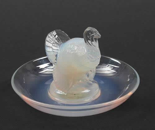 Rene Lalique Dindon Ashtray