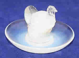 Rene Lalique Ashtray Dindon