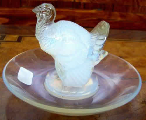 Rene Lalique Pin Dish Dindon