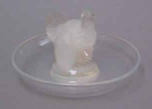 Rene Lalique Pin Dish Dindon