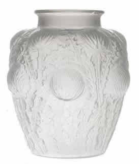 Rene Lalique Vase Domremy