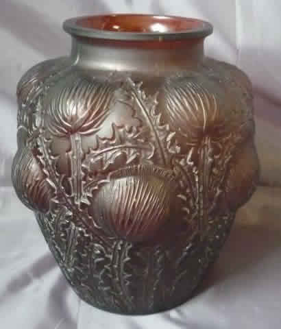 Rene Lalique Vase Domremy