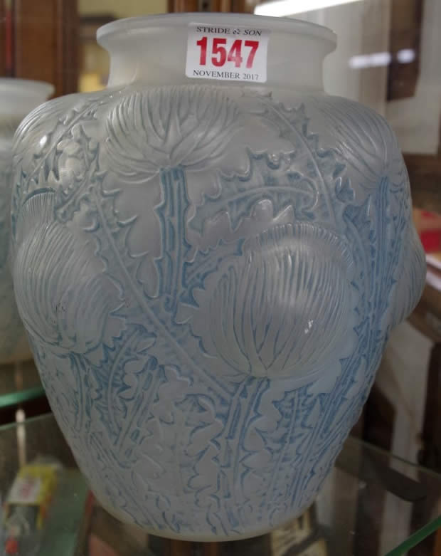 Rene Lalique Vase Domremy