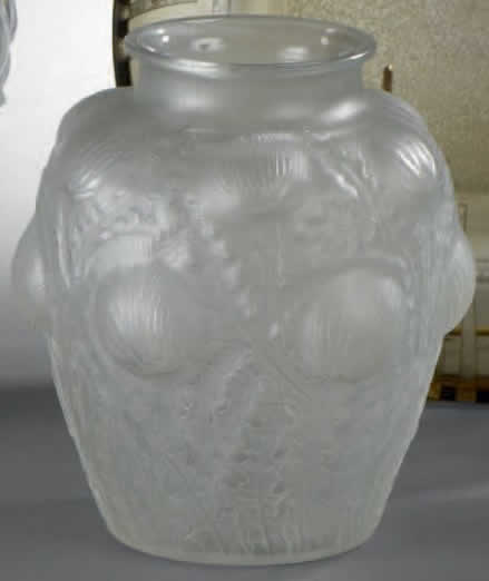 Rene Lalique Vase Domremy