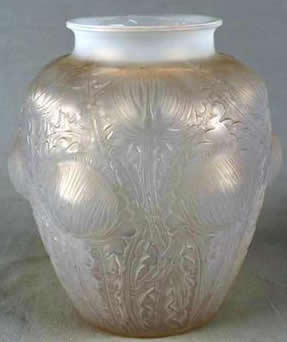 Rene Lalique Vase Domremy