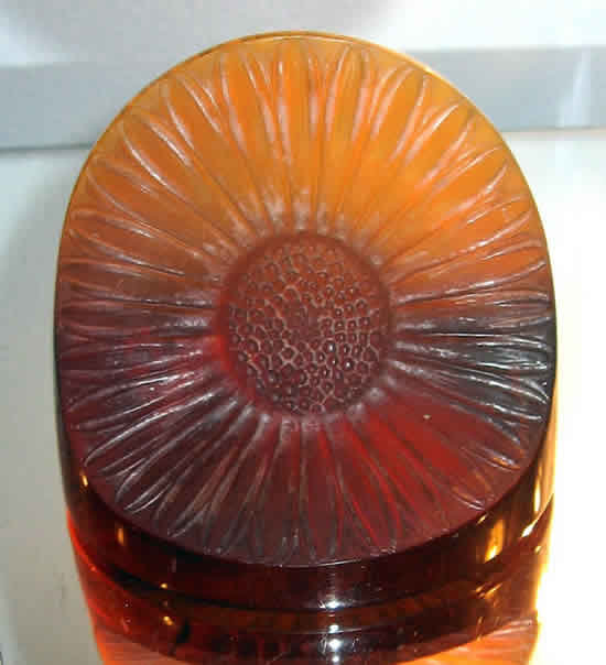 Rene Lalique Paperweight Double Marguerite