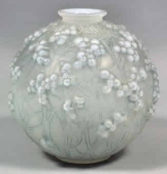 Rene Lalique Vase Druide