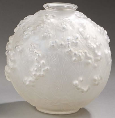 Rene Lalique Vase Druide