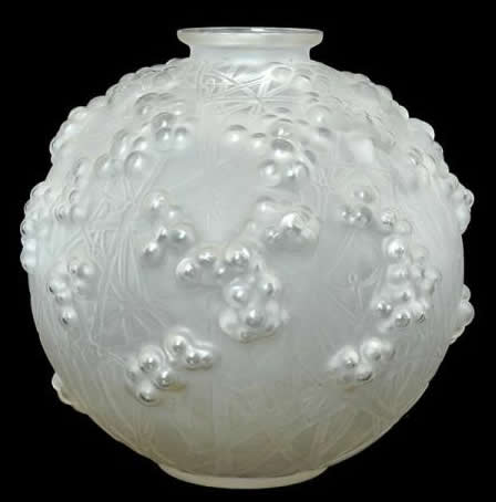 Rene Lalique Vase Druide