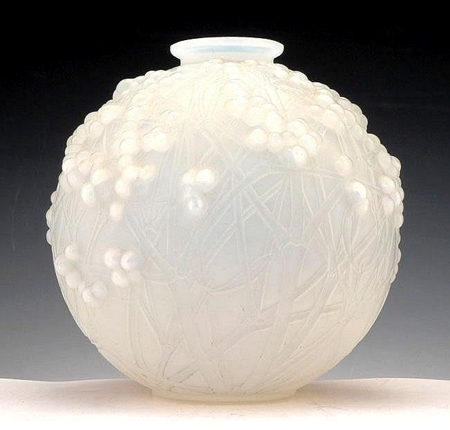 Rene Lalique Vase Druide