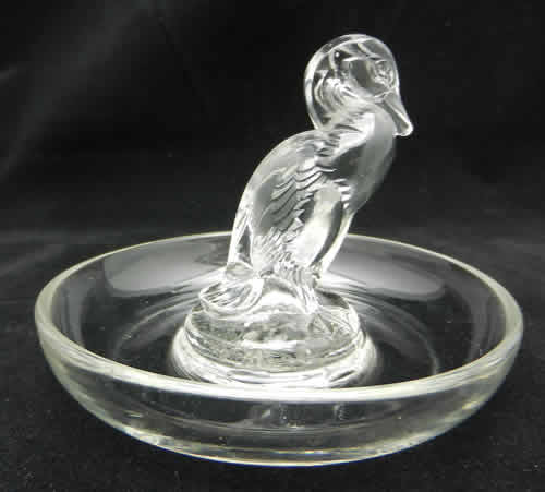 Rene Lalique Ashtray Duck
