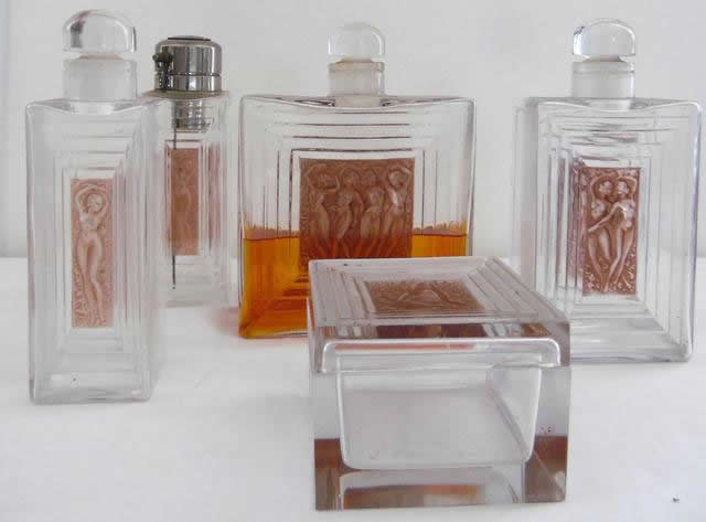 Rene Lalique Duncan Garniture De Toilette