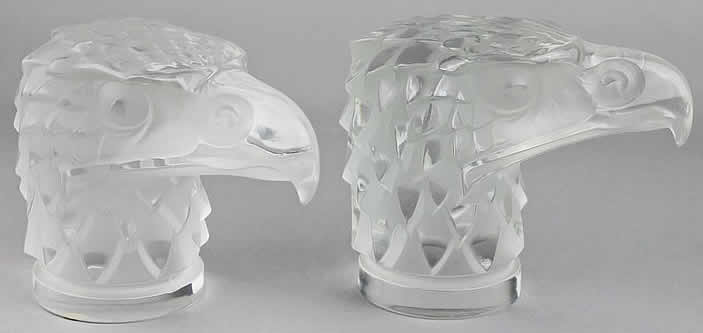Rene Lalique Hood Ornament Eagle Head