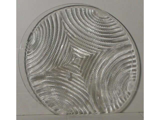 Rene Lalique Ecumes Plate