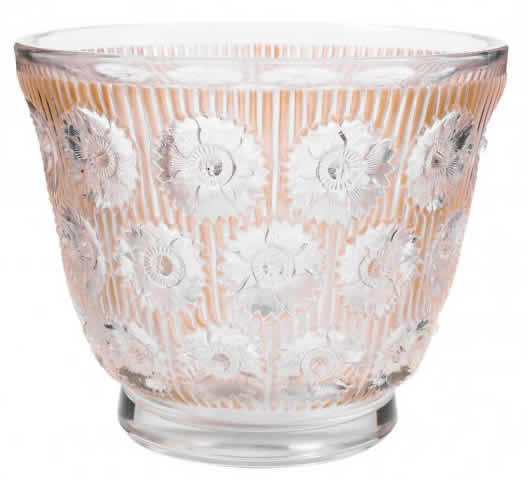 Rene Lalique Vase Edelweiss