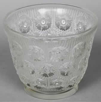 Rene Lalique Vase Edelweiss