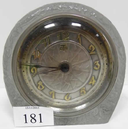 Rene Lalique Pendule Eglantine